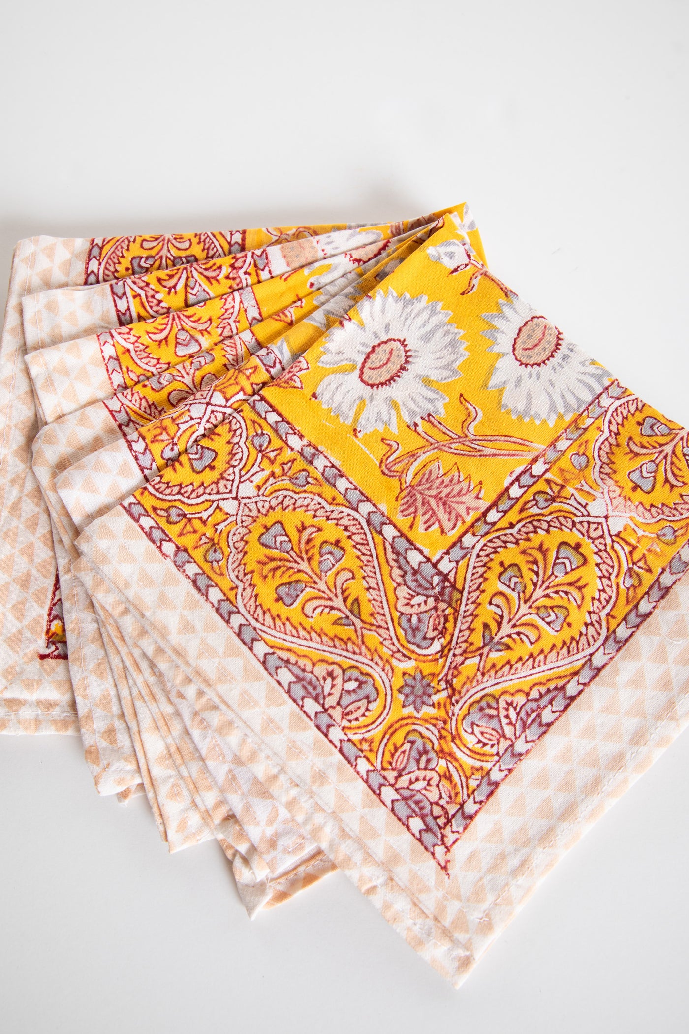 Block Print Napkin Set