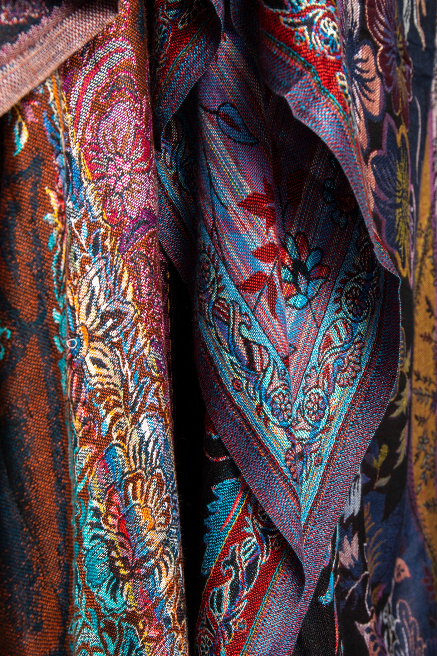 assortment of pari ponchos