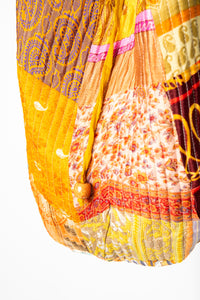 Eco-Friendly Boho Shoulder Bag in Yellow