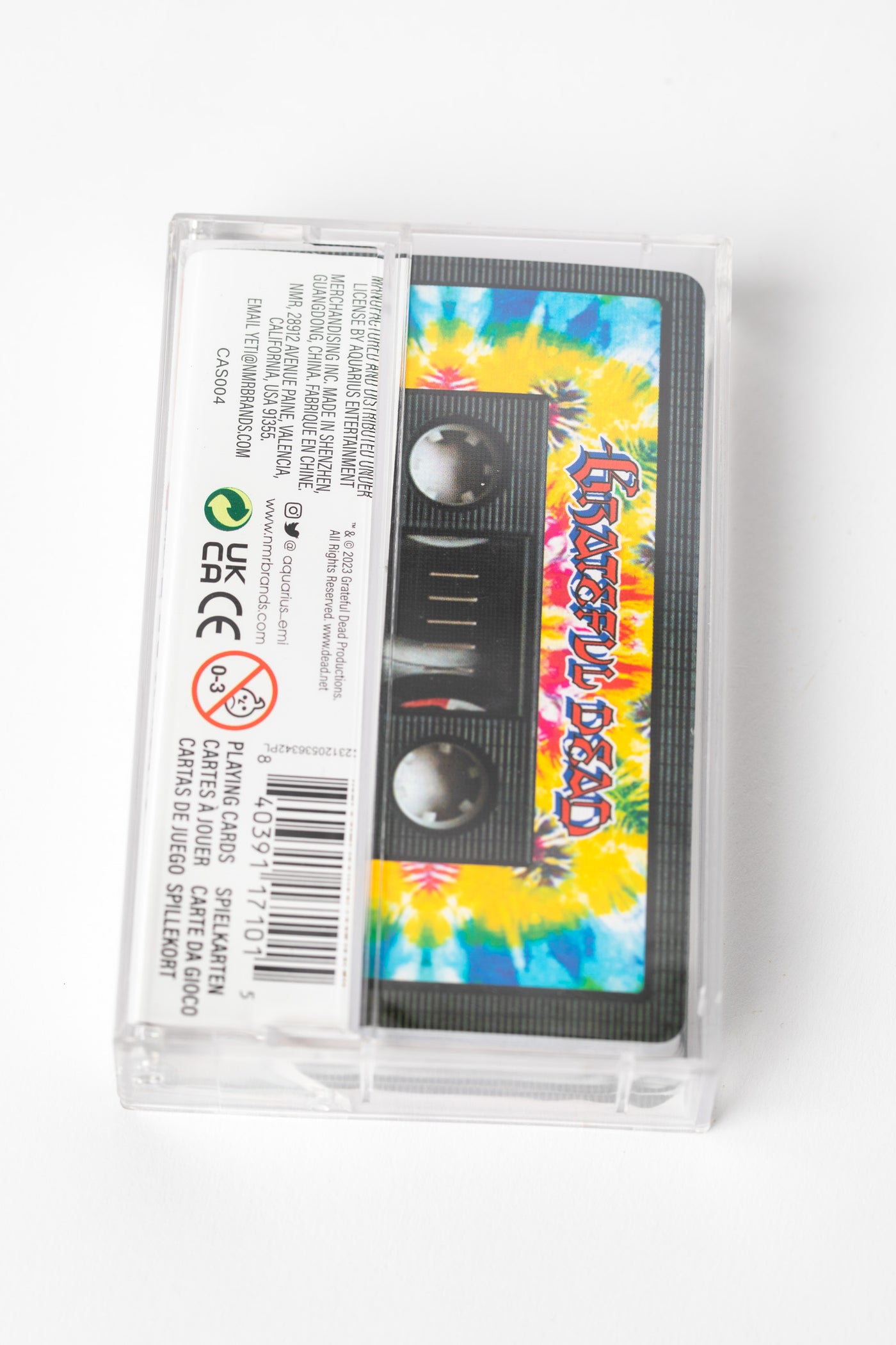 Grateful Dead cassette playing cards