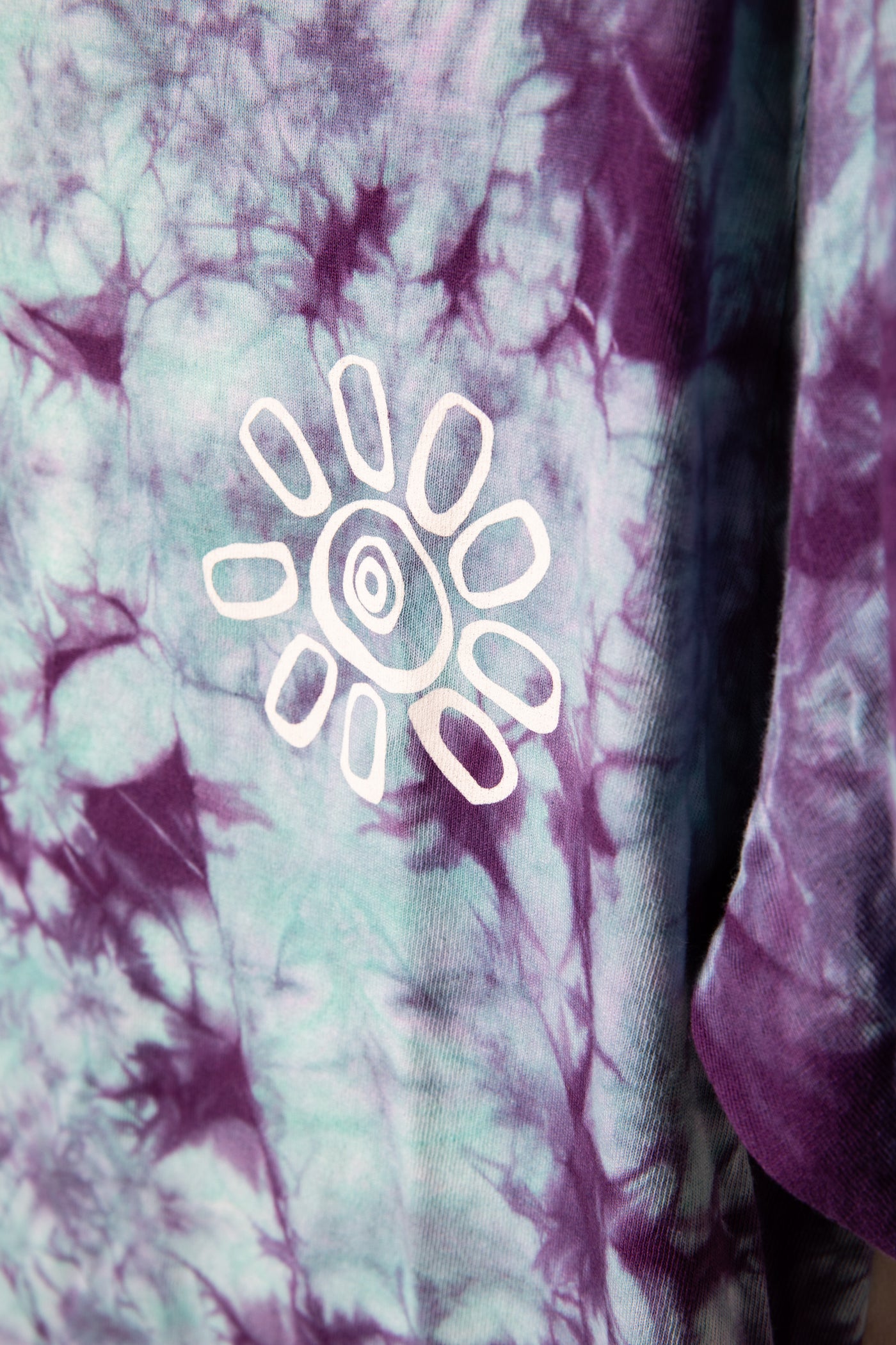Mexicali Flower Logo Tie Dye T