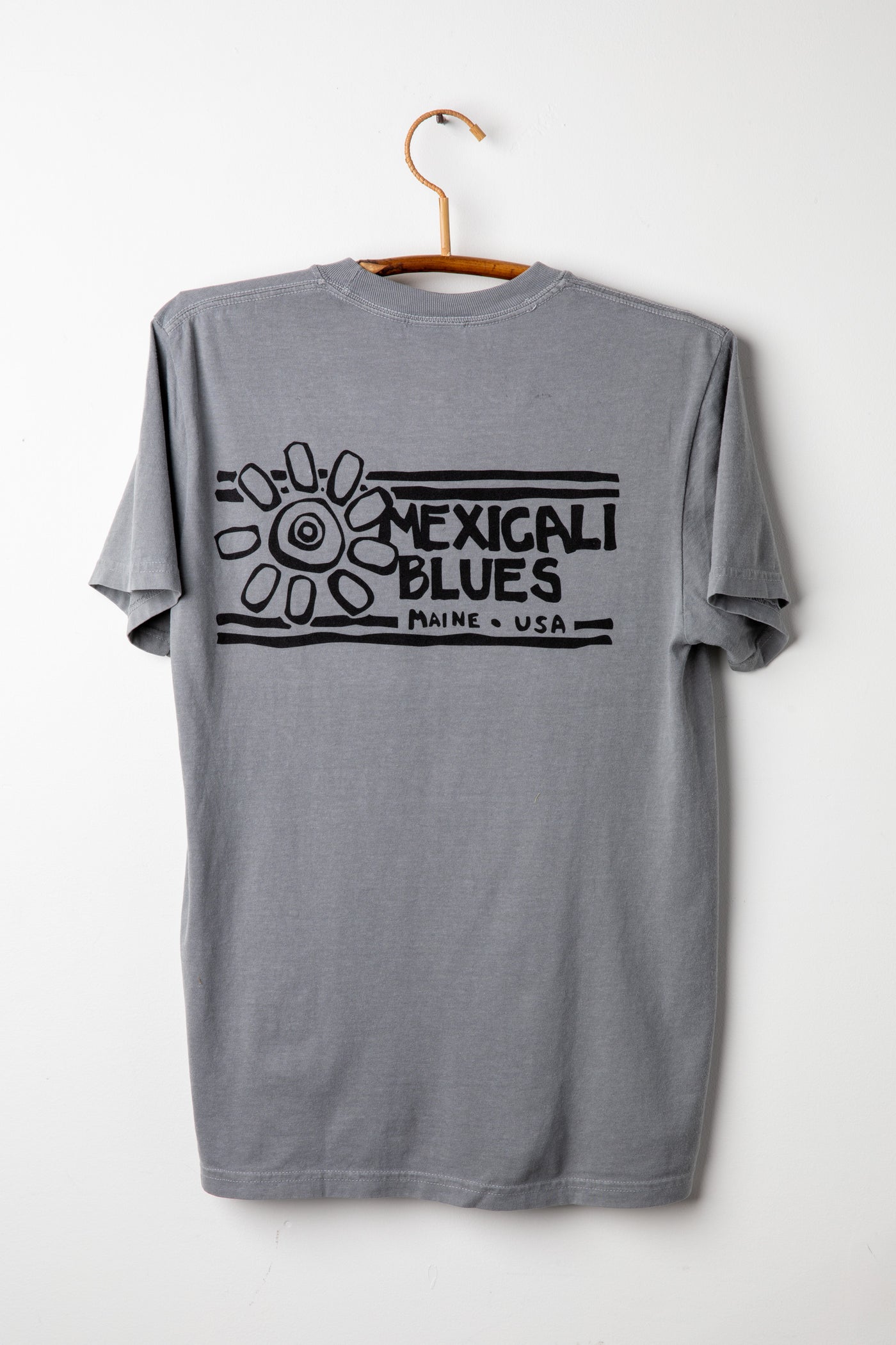 Heather Sport Gray Maine License Plate T Shirt