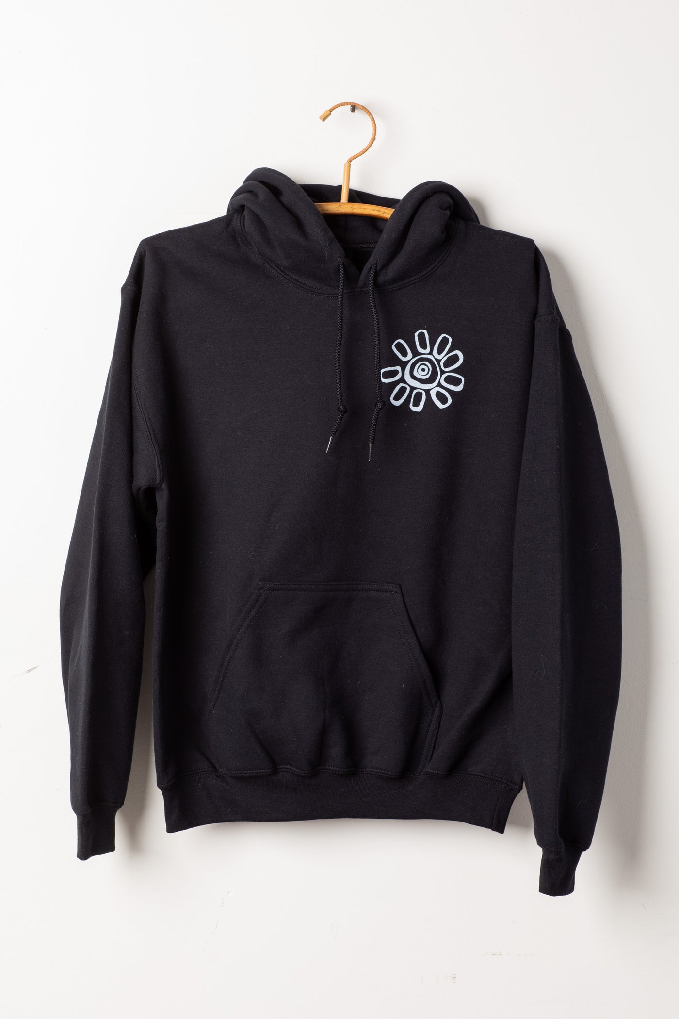 Black Mexicali Flower Hoodie