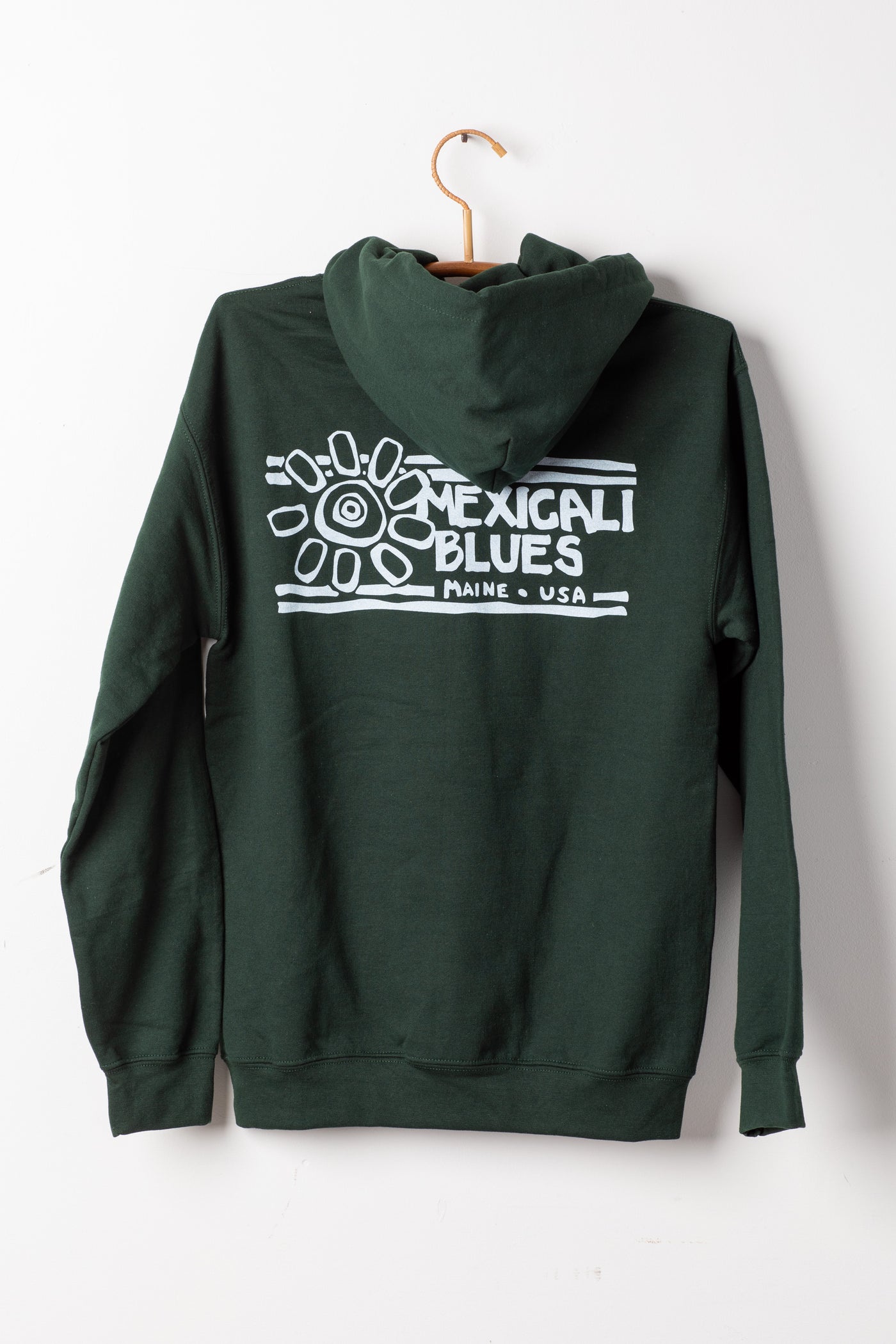 Forest Green Mexicali Flower Hoodie