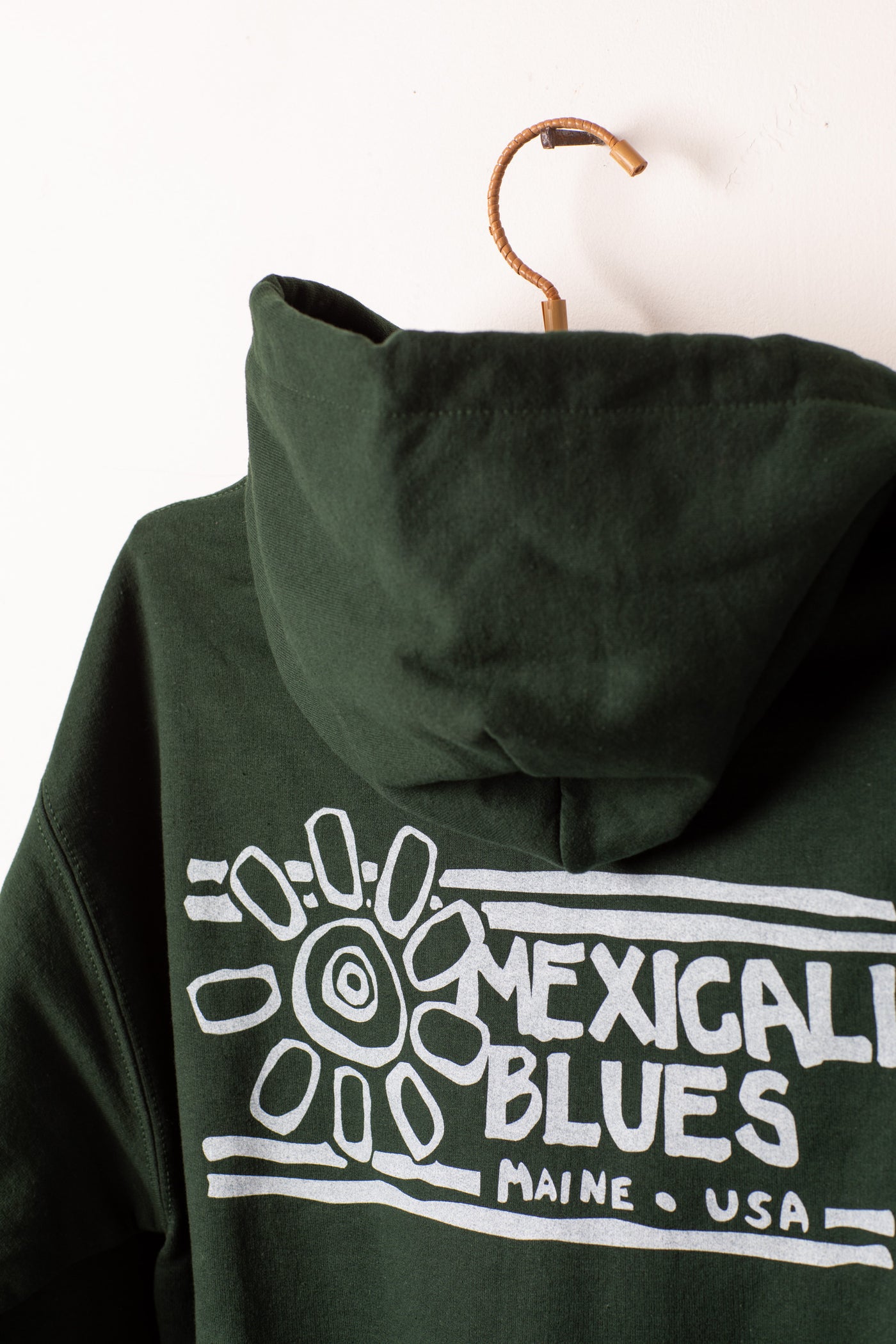 Forest Green Mexicali Flower Hoodie