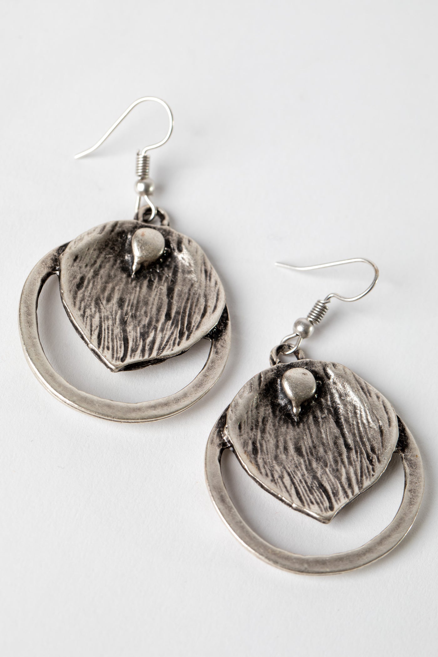 Tropical Flora Zamak Earrings