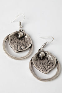 Tropical Flora Zamak Earrings