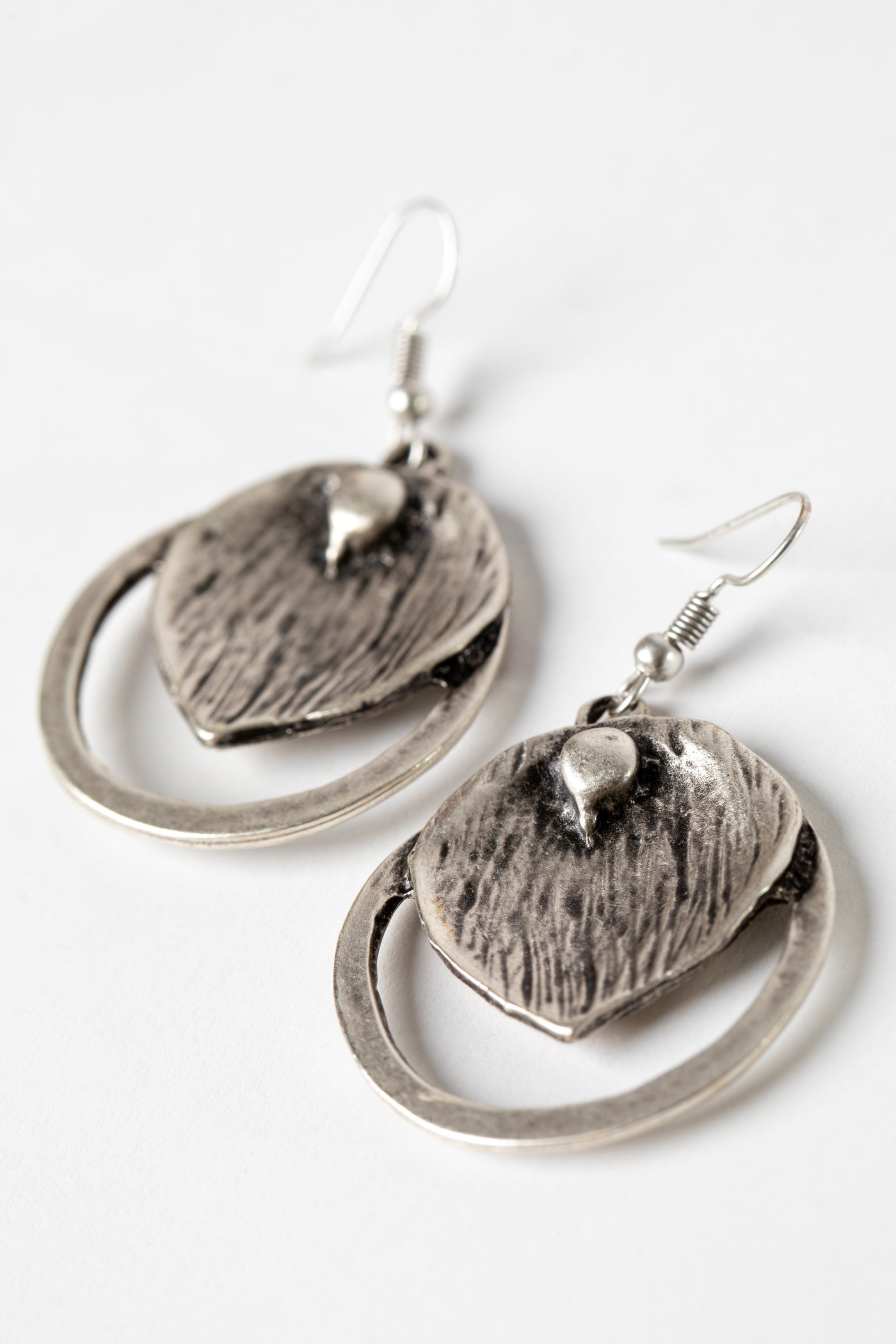 Tropical Flora Zamak Earrings