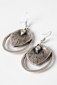 Tropical Flora Zamak Earrings