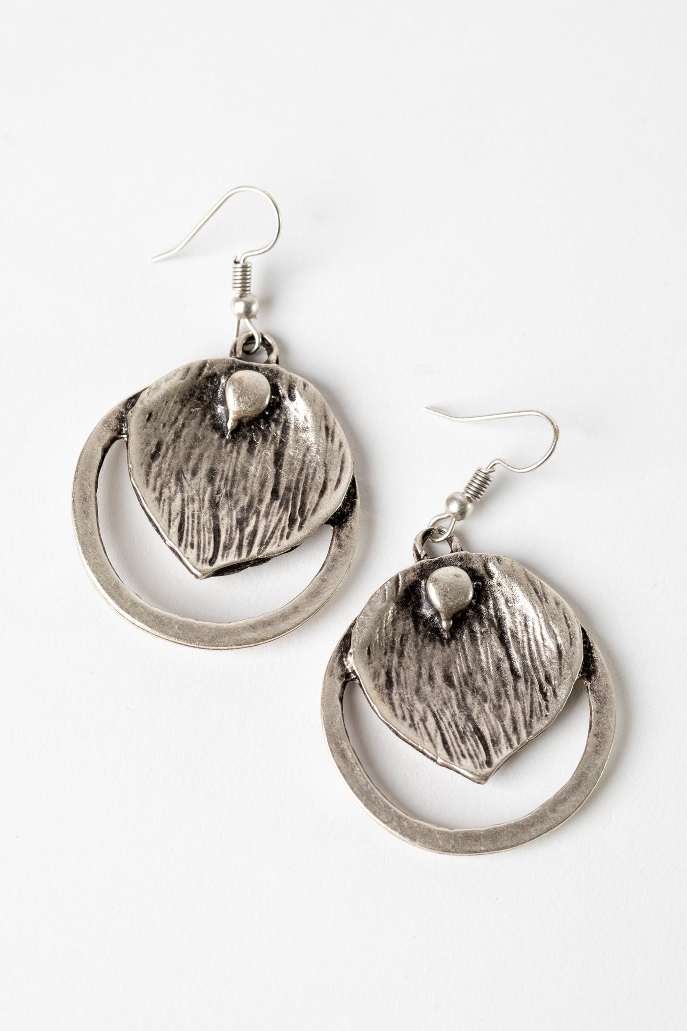 Tropical Flora Zamak Earrings