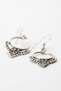 Ornate Zamak Earrings