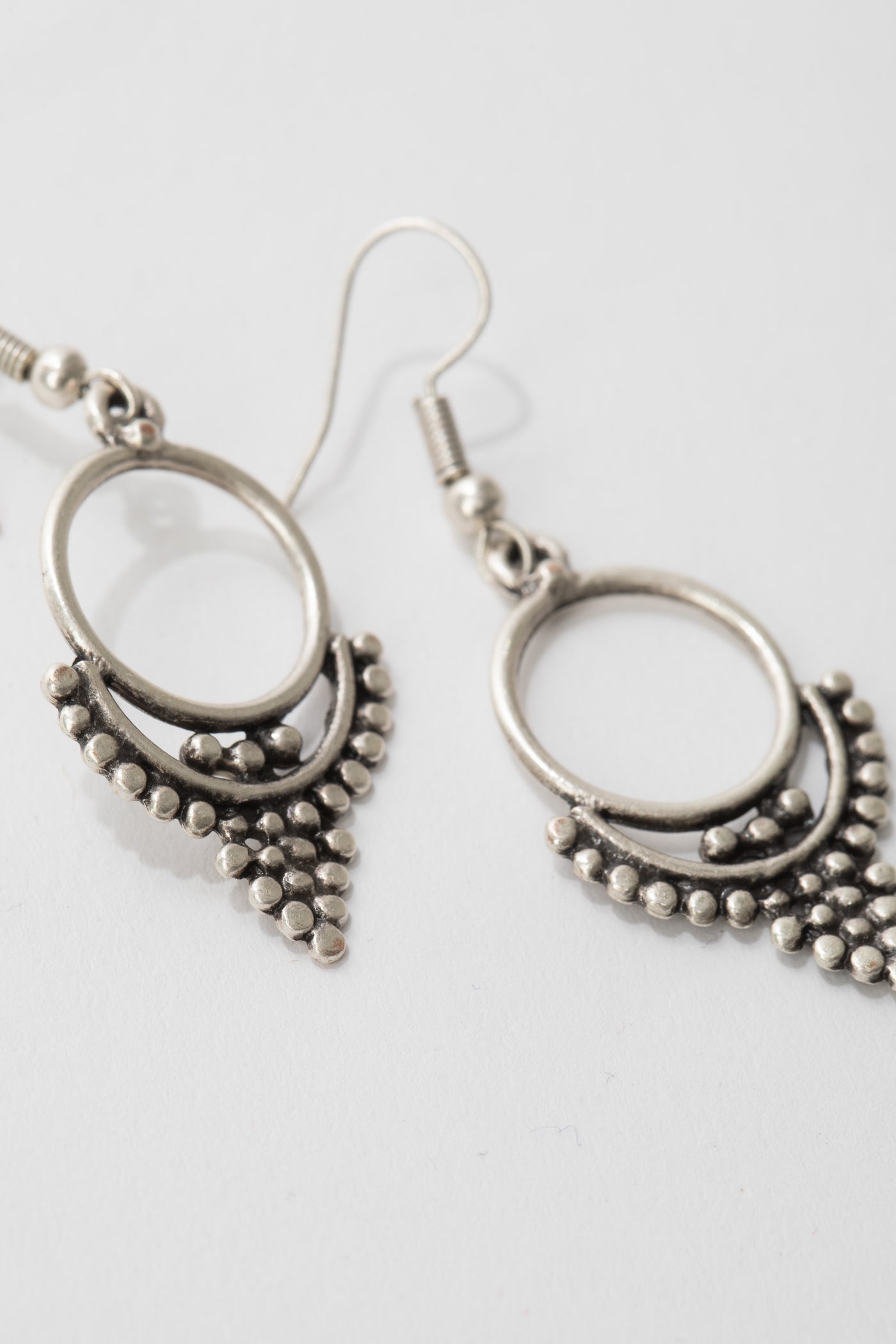 Ornate Zamak Earrings