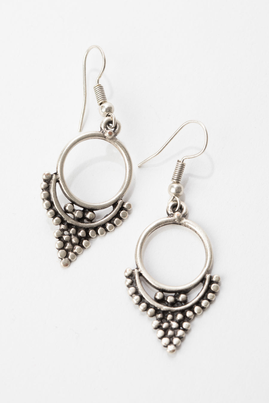 Ornate Zamak Earrings