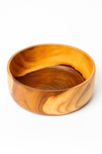 Surya Teak Wood Salad Bowl