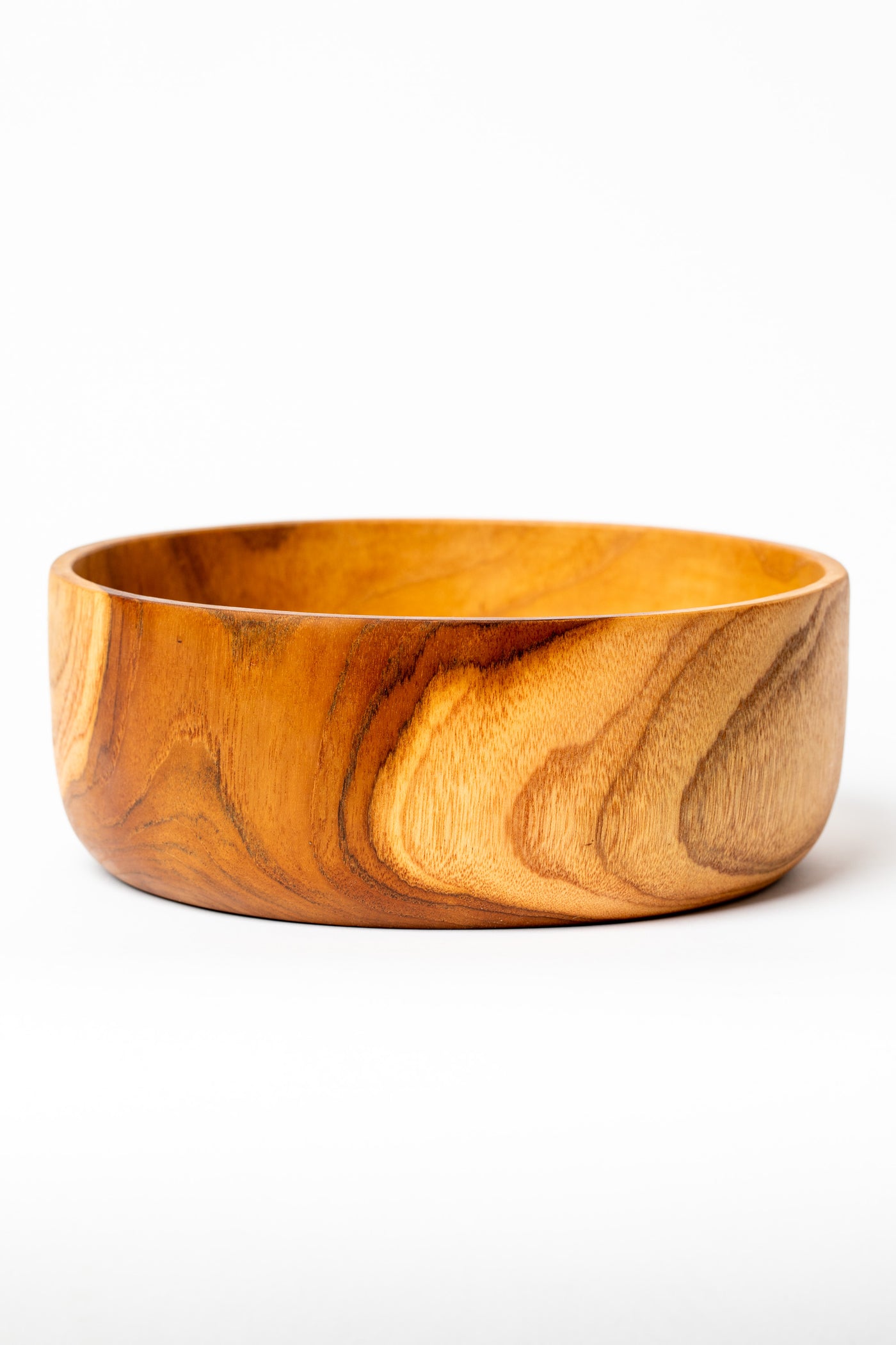 Surya Teak Wood Salad Bowl