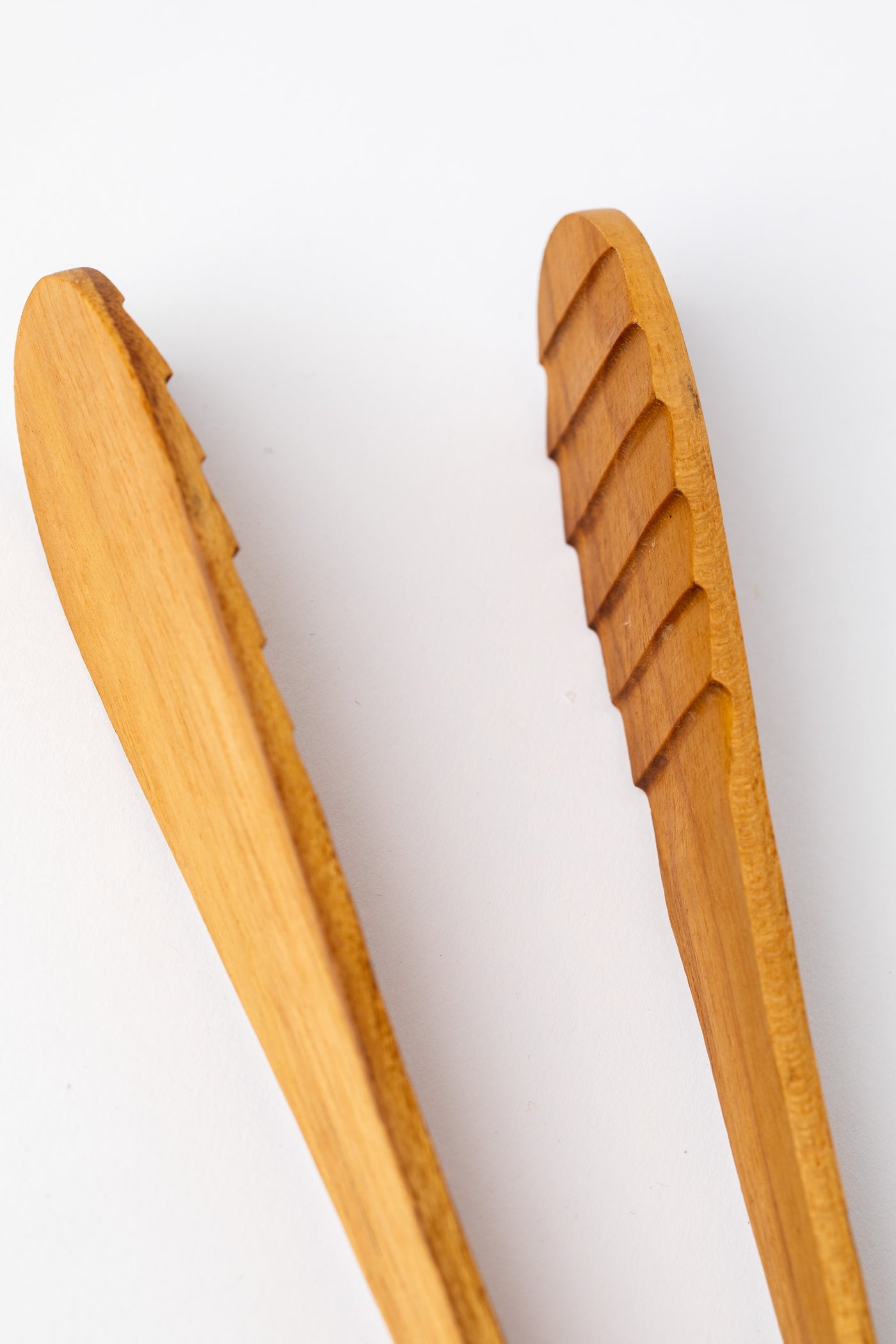 Teak Wooden Tongs