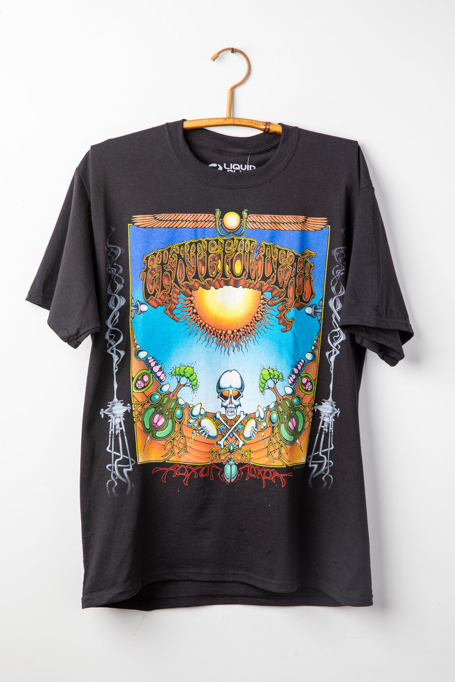 Black Aoxomoxoa Grateful Dead T Shirt