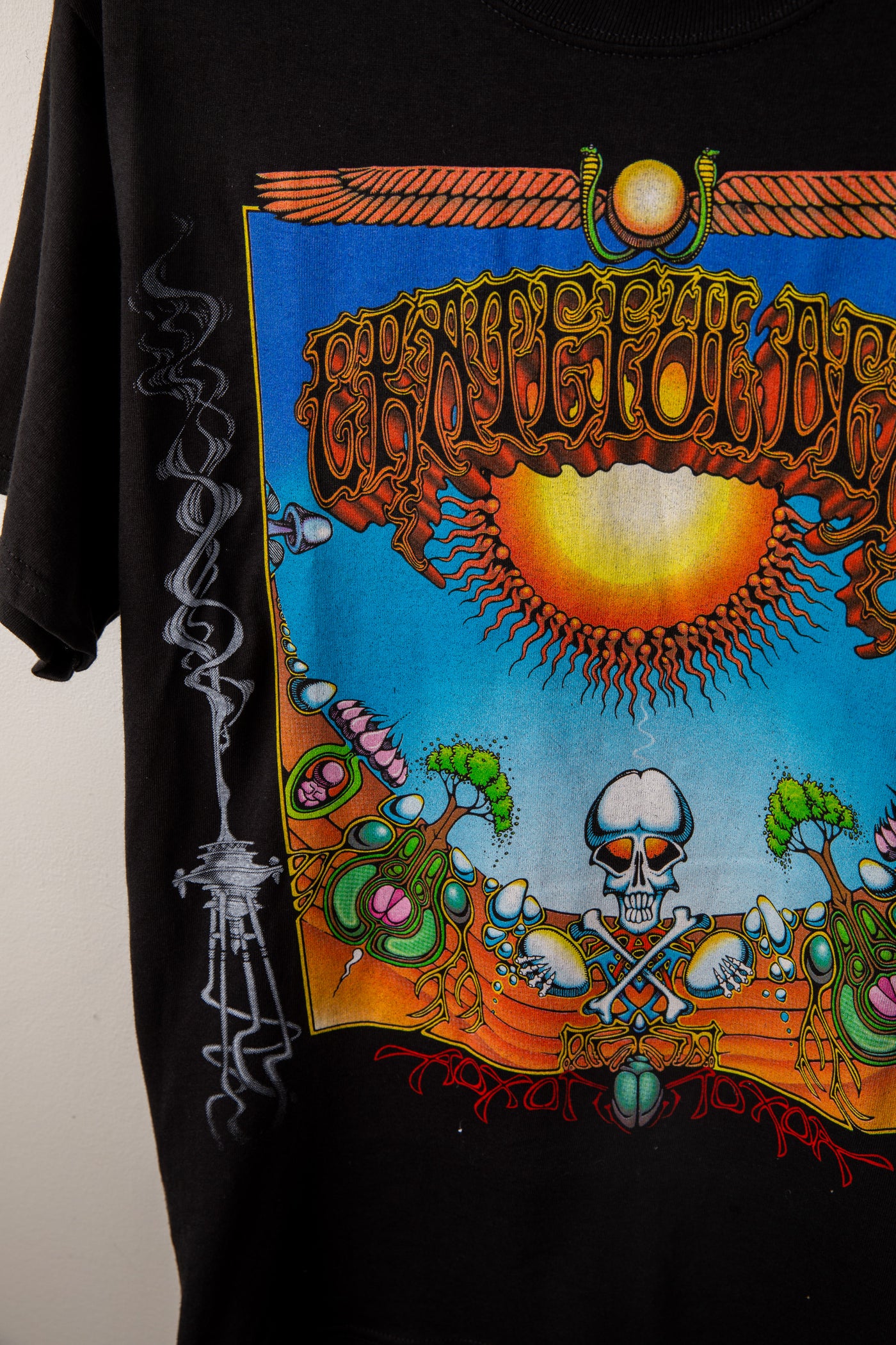 Black Aoxomoxoa Grateful Dead T Shirt