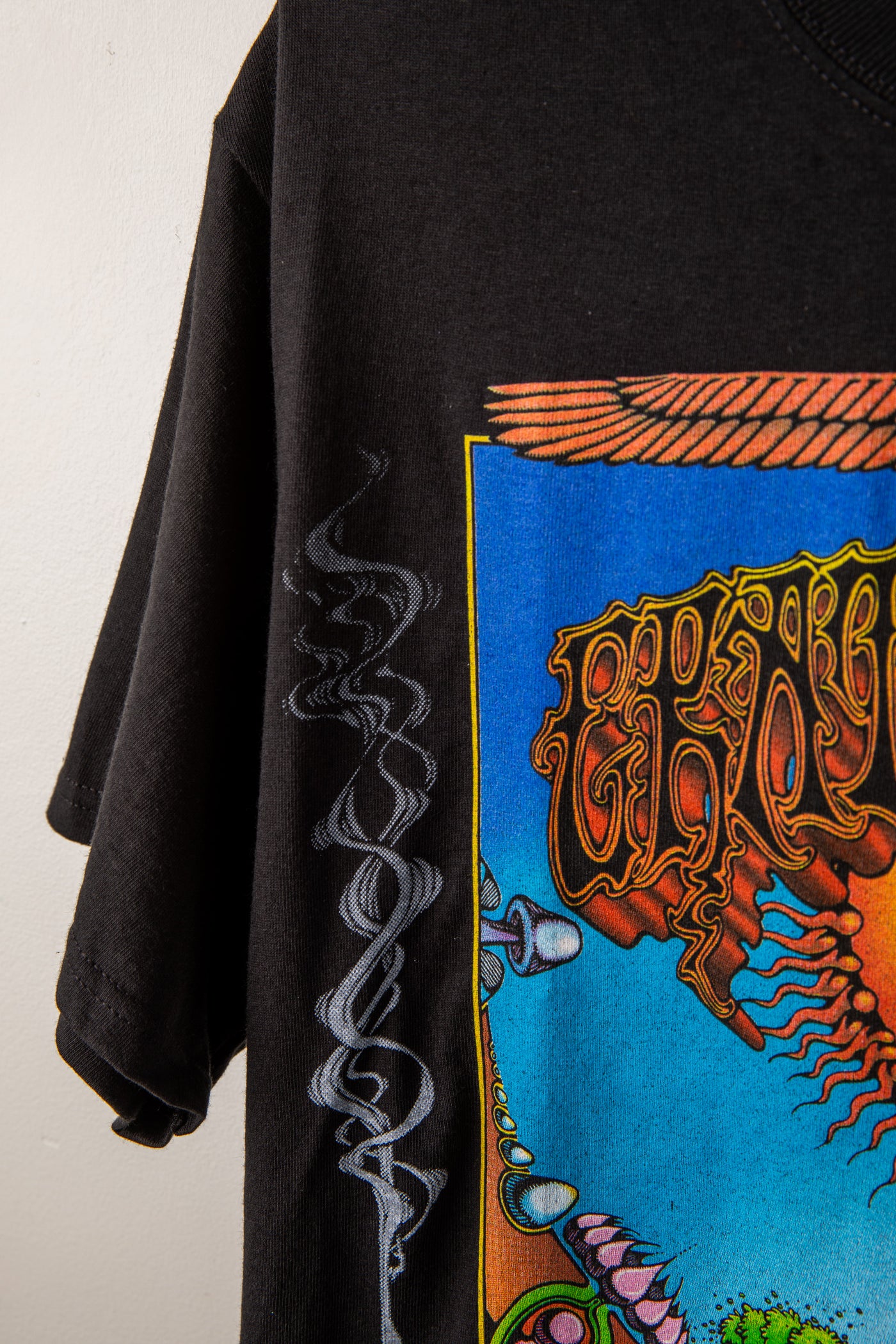 Black Aoxomoxoa Grateful Dead T Shirt