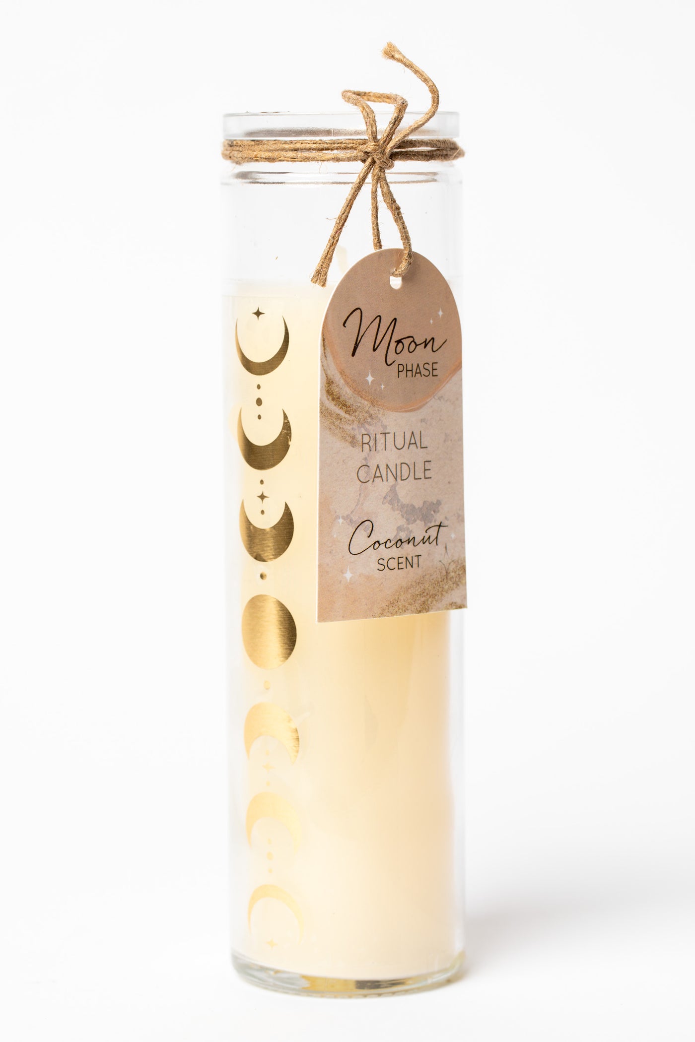 Moon Phase coconut ritual candle