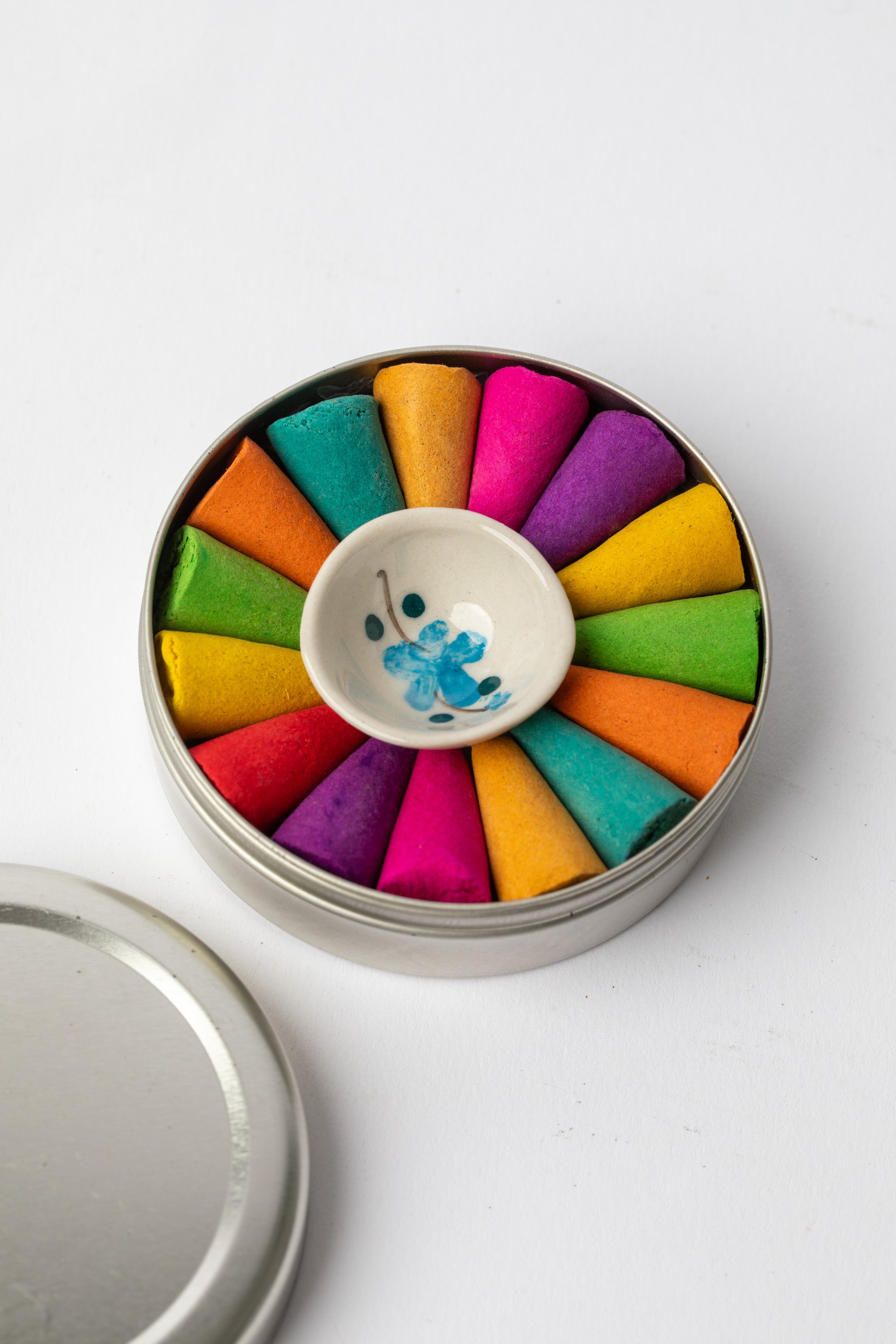 Rainbow Cone Incense Wheel | Incense Cone Gift Set · Mexicali Blues