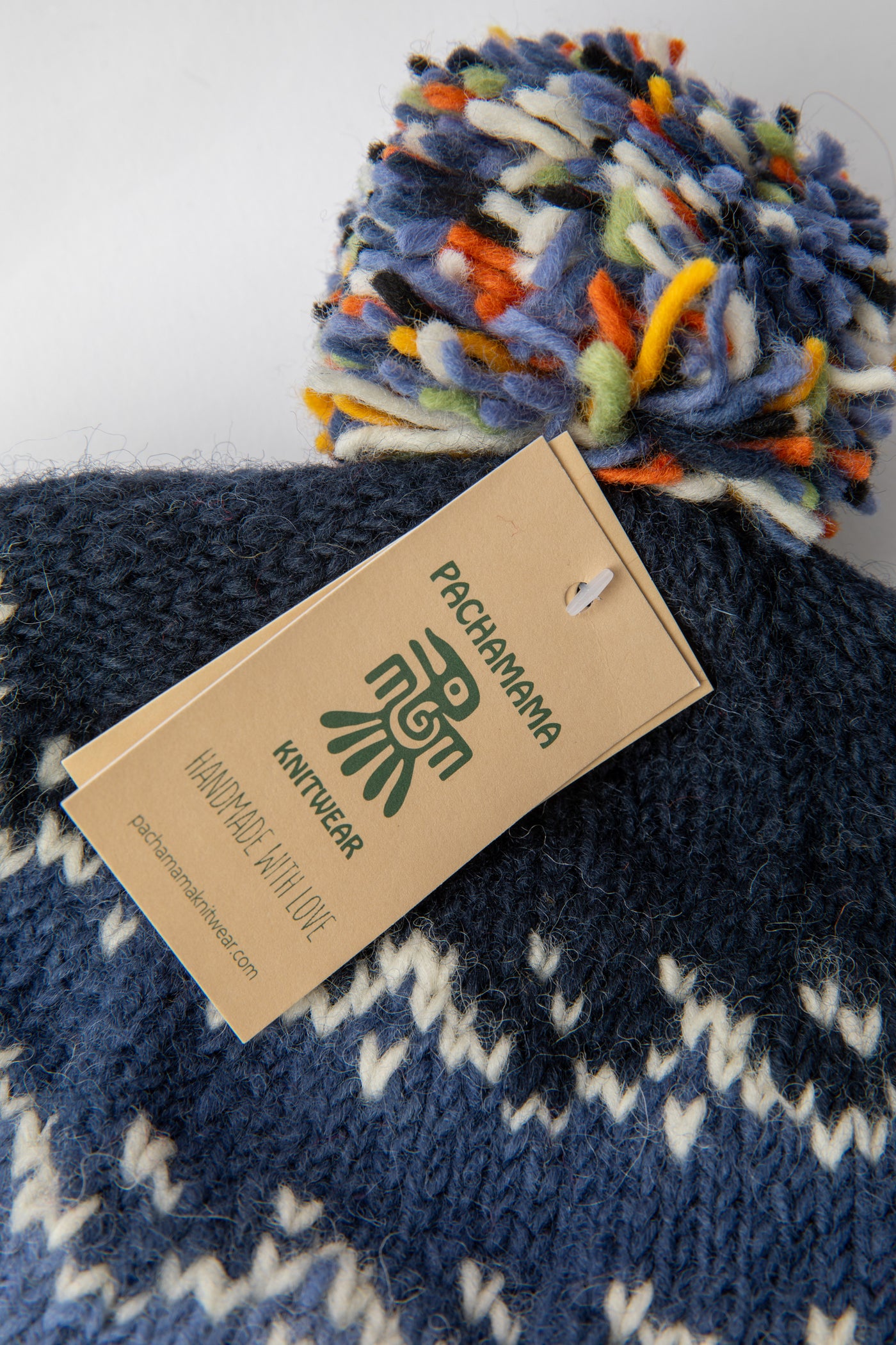 Maine Puffin Handmade Wool Hat