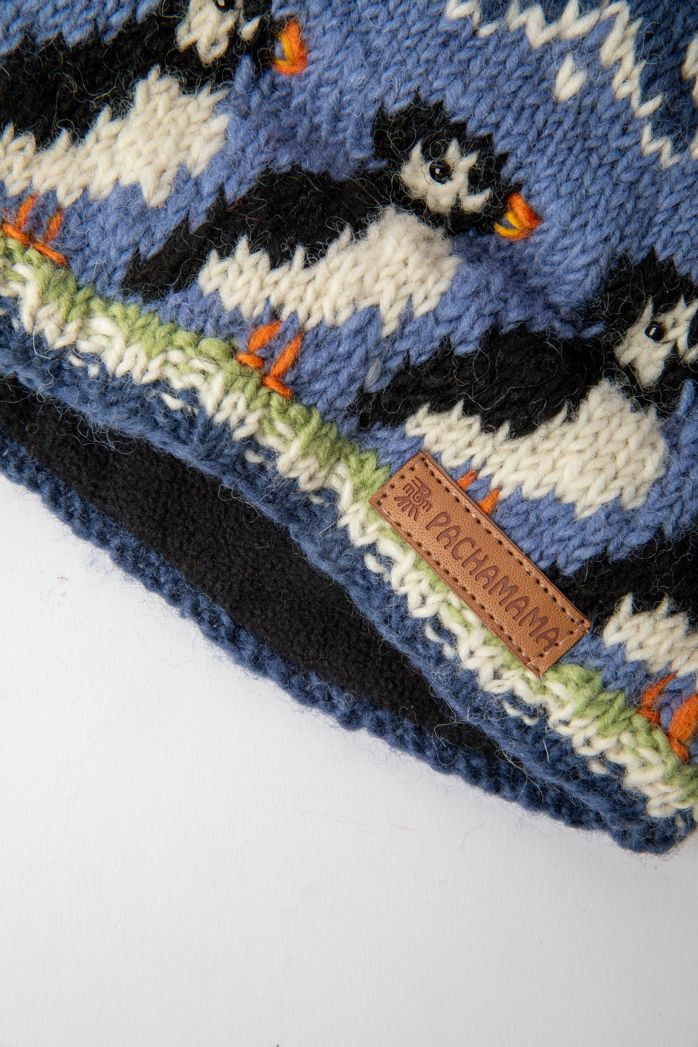 Maine Puffin Handmade Wool Hat