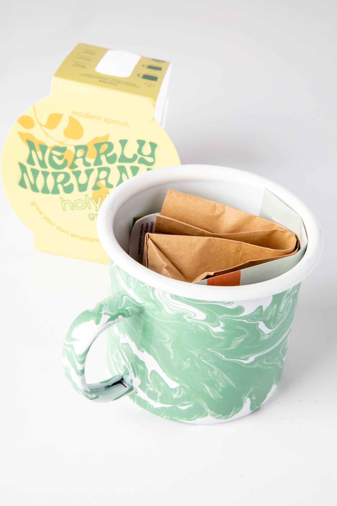 Altered Herbs Grow Kit Mug in Holy Basil