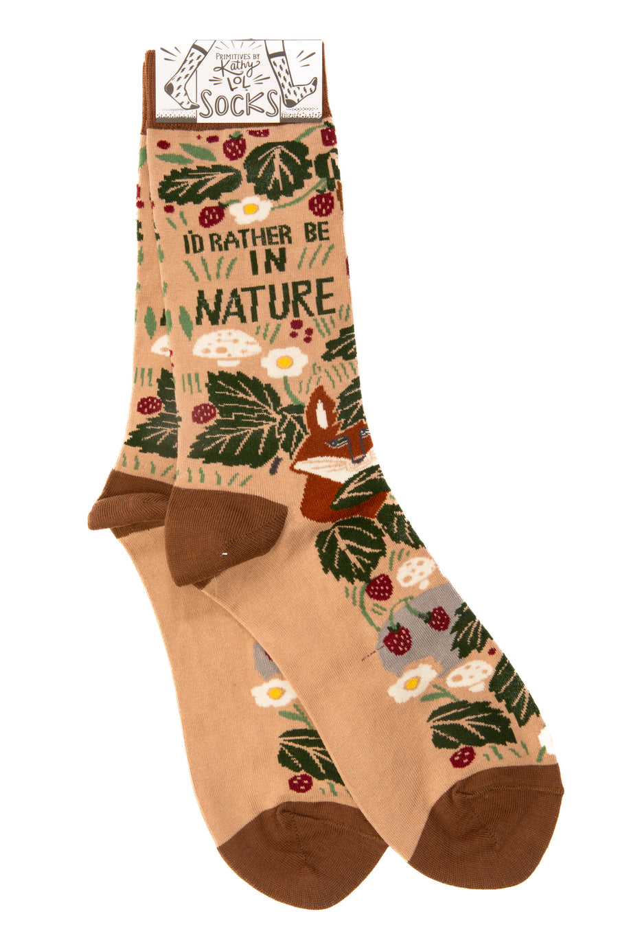 I'd Rather Be In Nature Socks