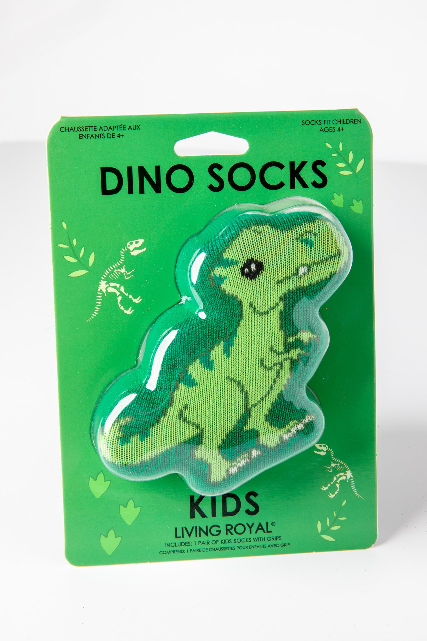 Dino 3D Packaged Kids Socks