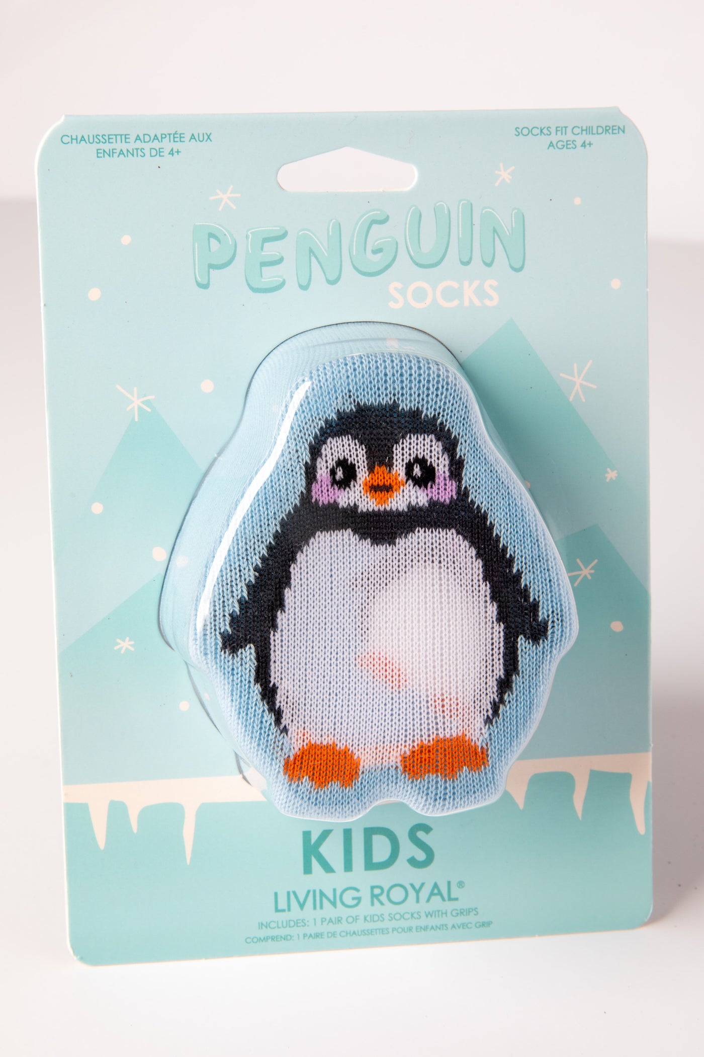 Penguin 3D Packaged Kids Socks