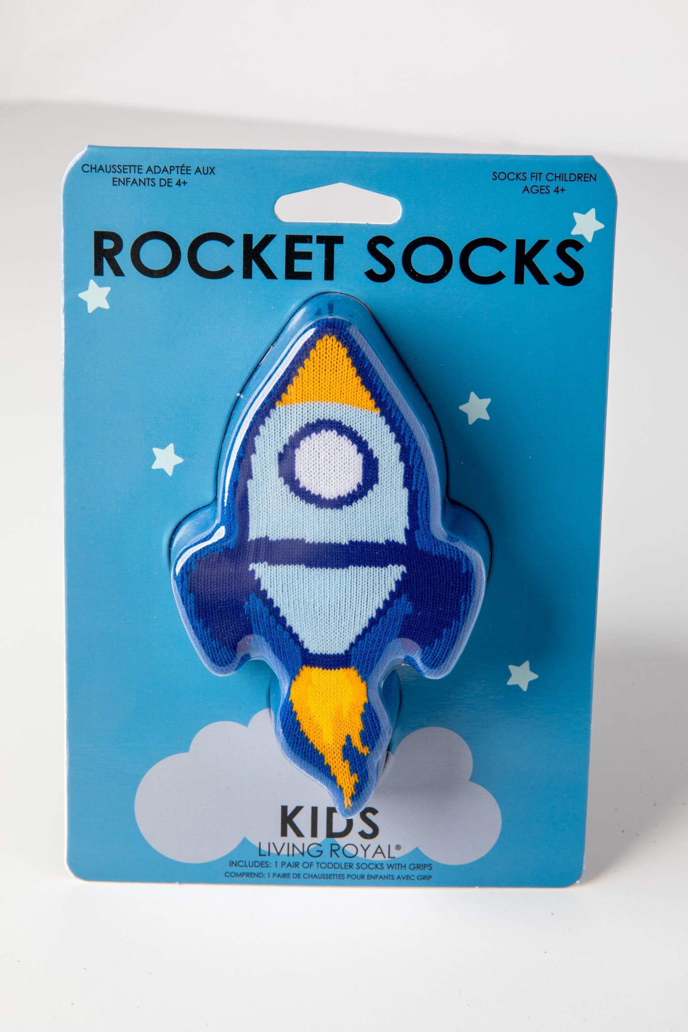Rocket 3D Packaged Kids Socks