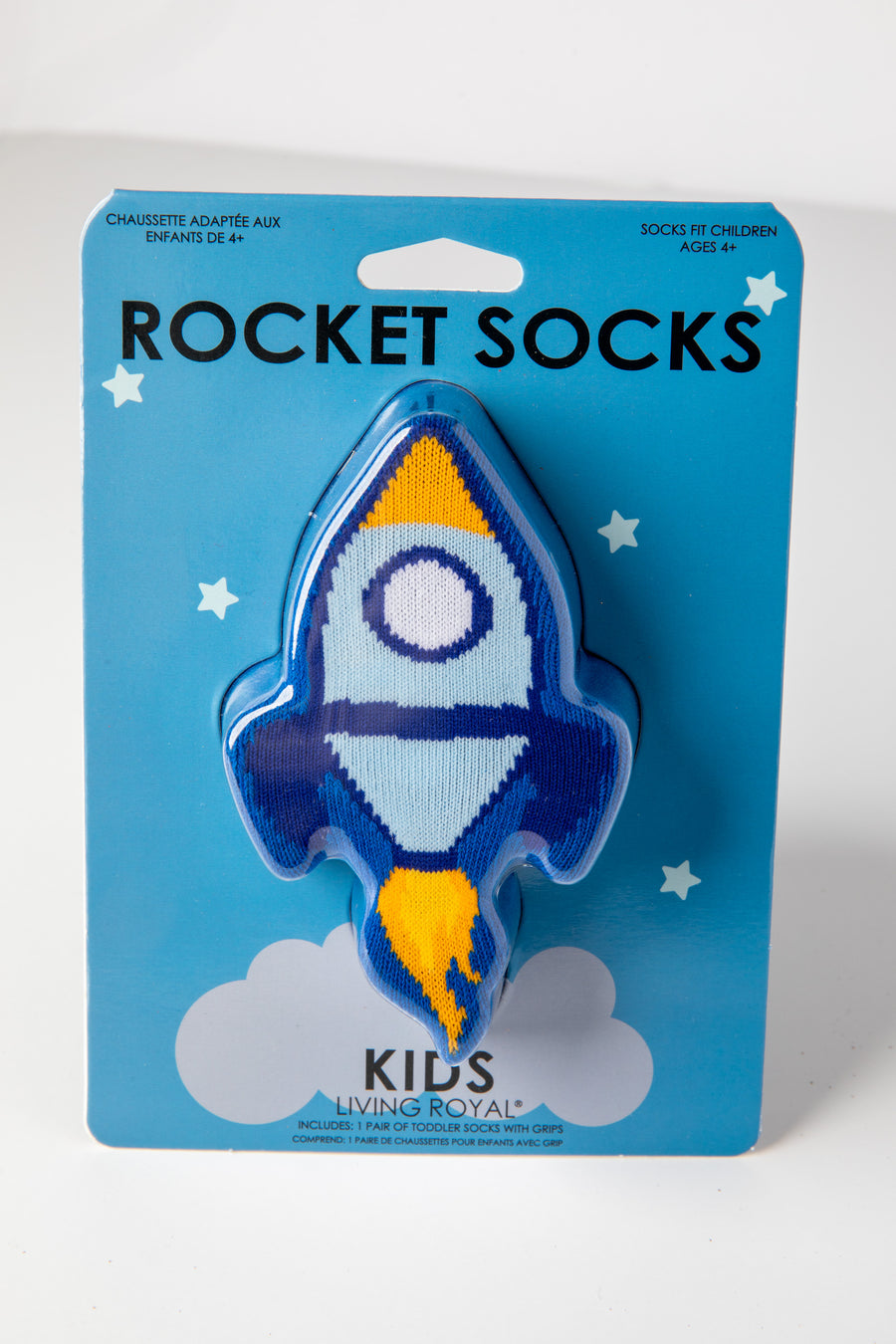 Rocket 3D Packaged Kids Socks