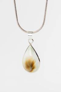 One of a Kind Teardrop Shiva Eye Pendant P150