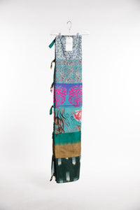 One of a Kind Recycled Silk Panel