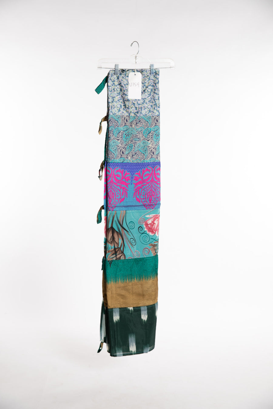 One of a Kind Recycled Silk Panel