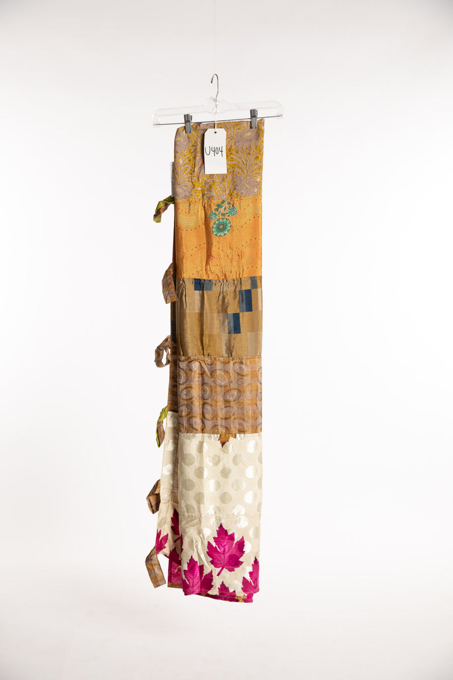 One of a Kind Recycled Silk Panel