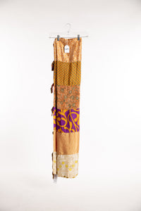 One of a Kind Recycled Silk Panel