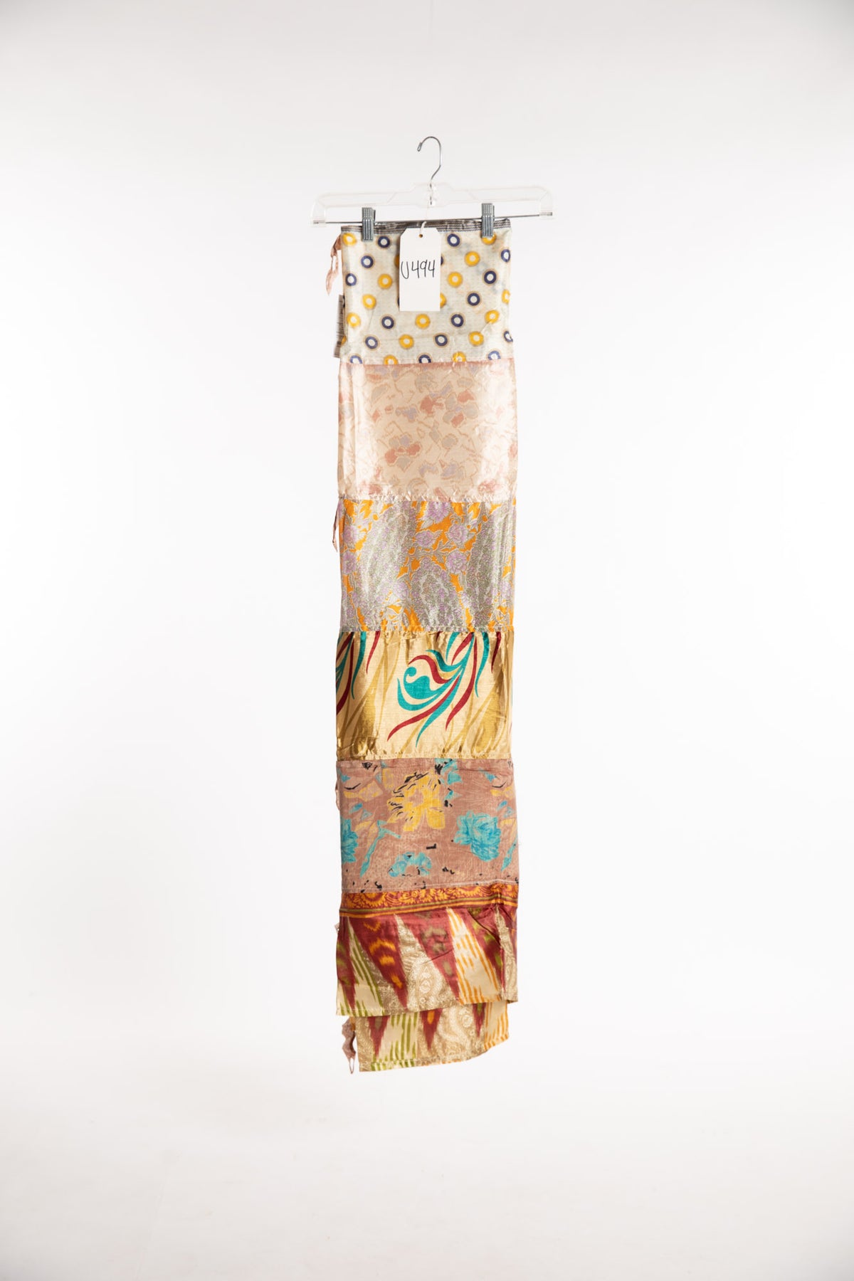One of a Kind Recycled Silk Panel