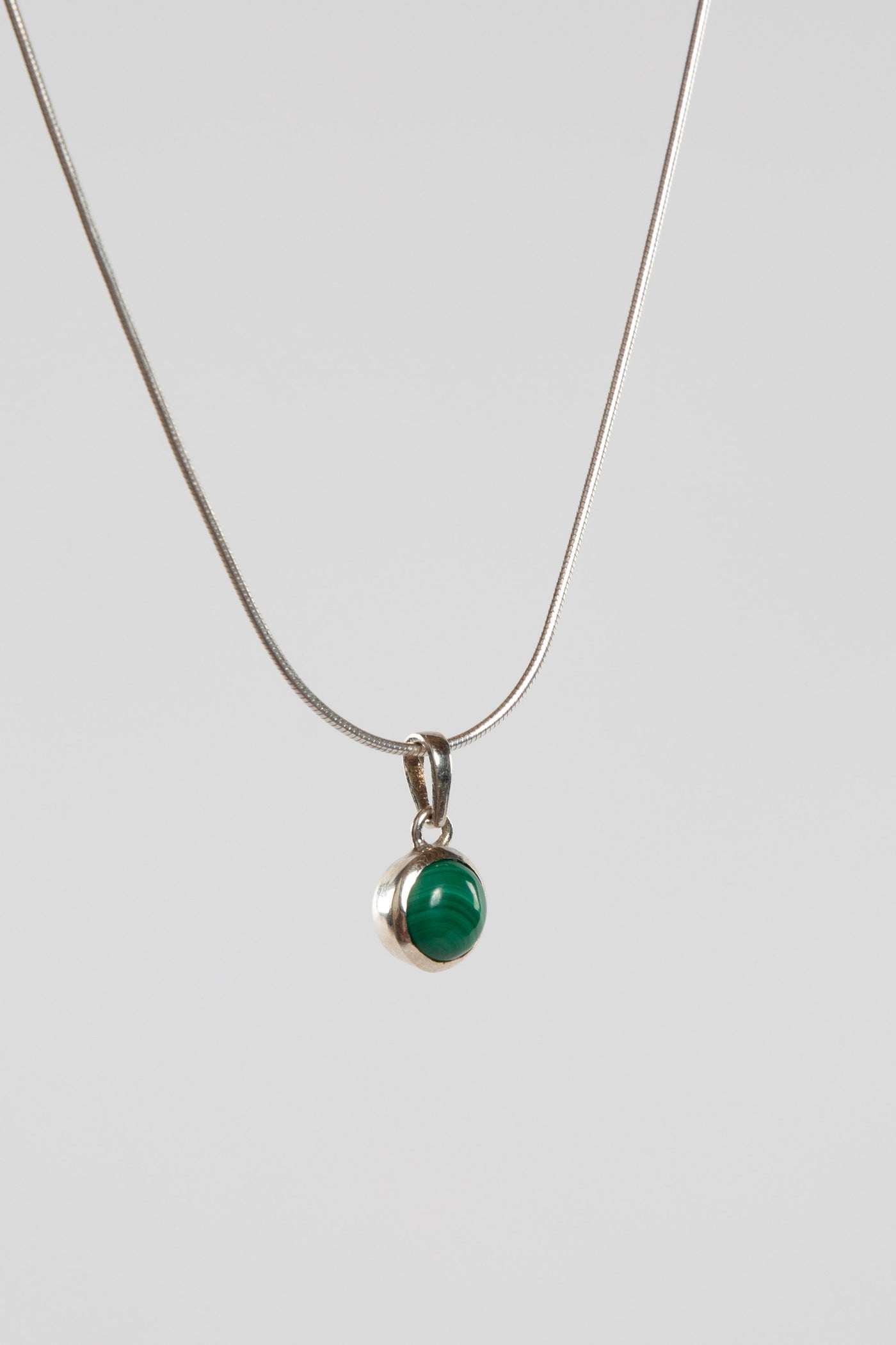 One of a Kind Malachite Pendant P137