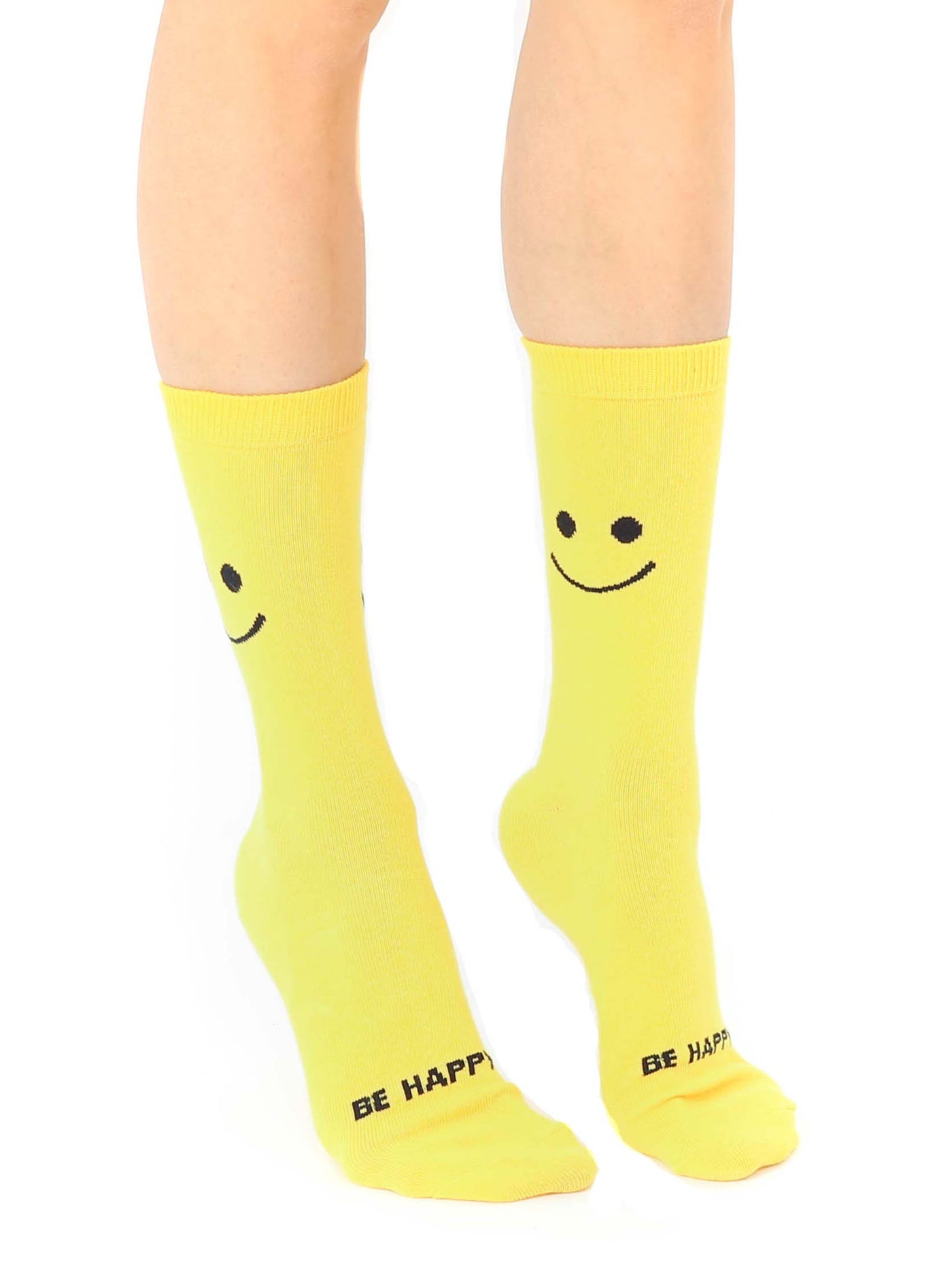 Smile 3D Packaged Crew Socks