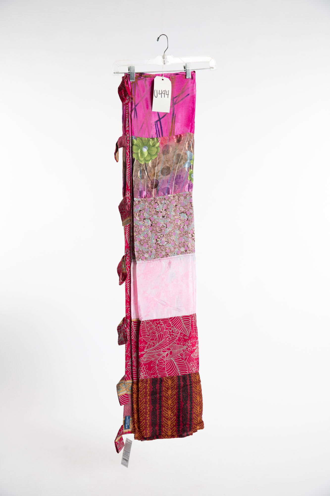 One of a Kind Recycled Silk Panel