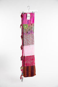 One of a Kind Recycled Silk Panel