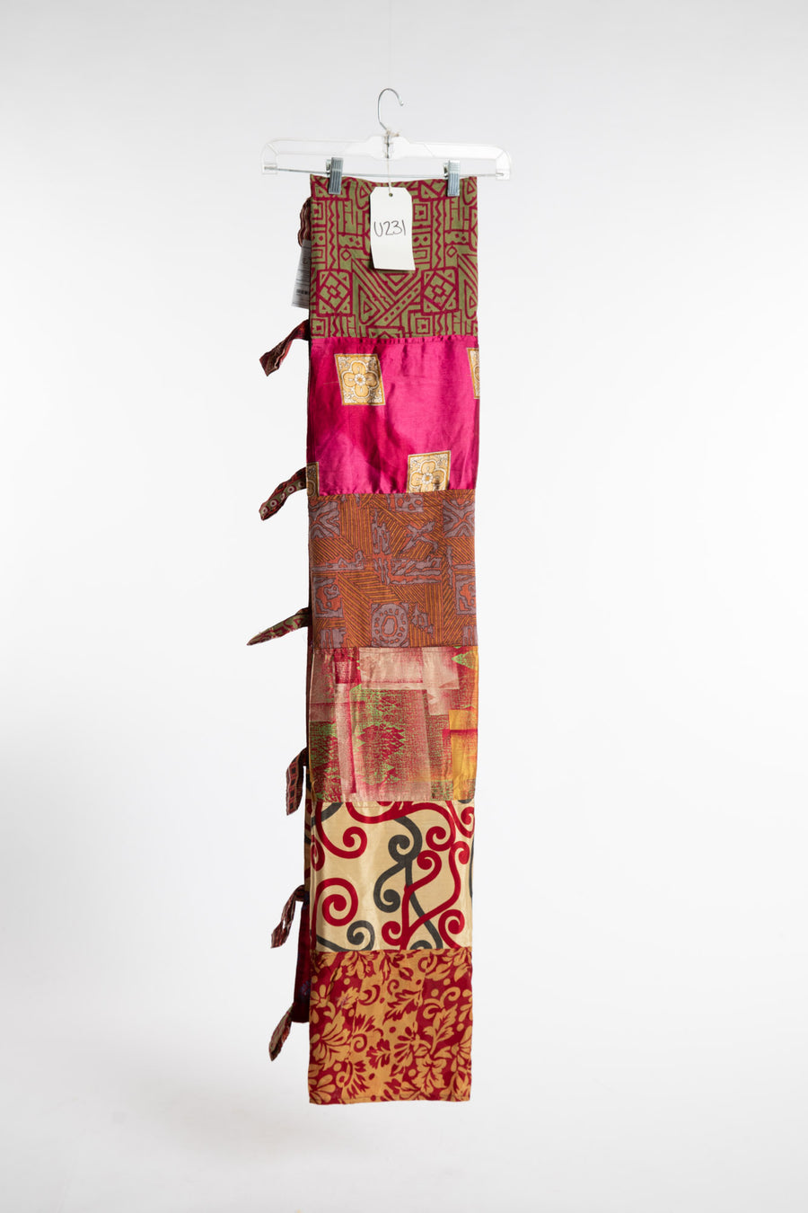 One of a Kind Recycled Silk Panel
