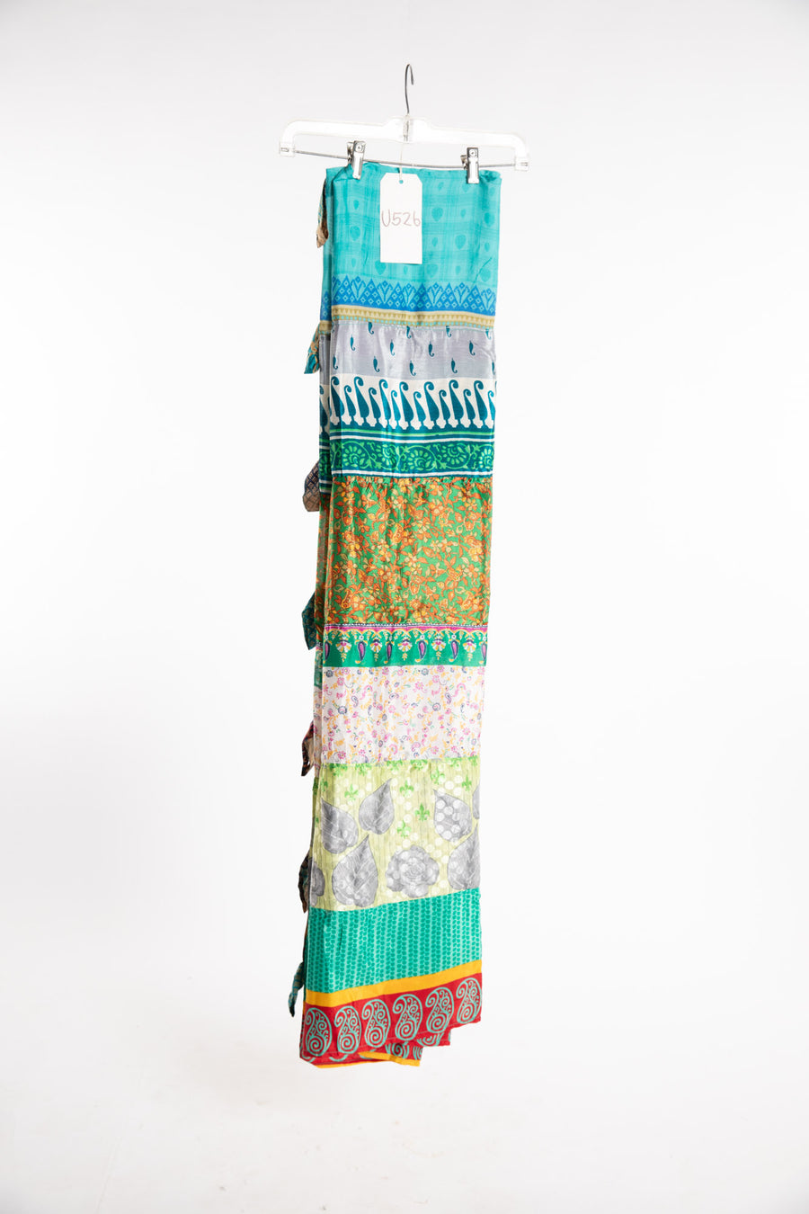 One of a Kind Recycled Silk Curtain
