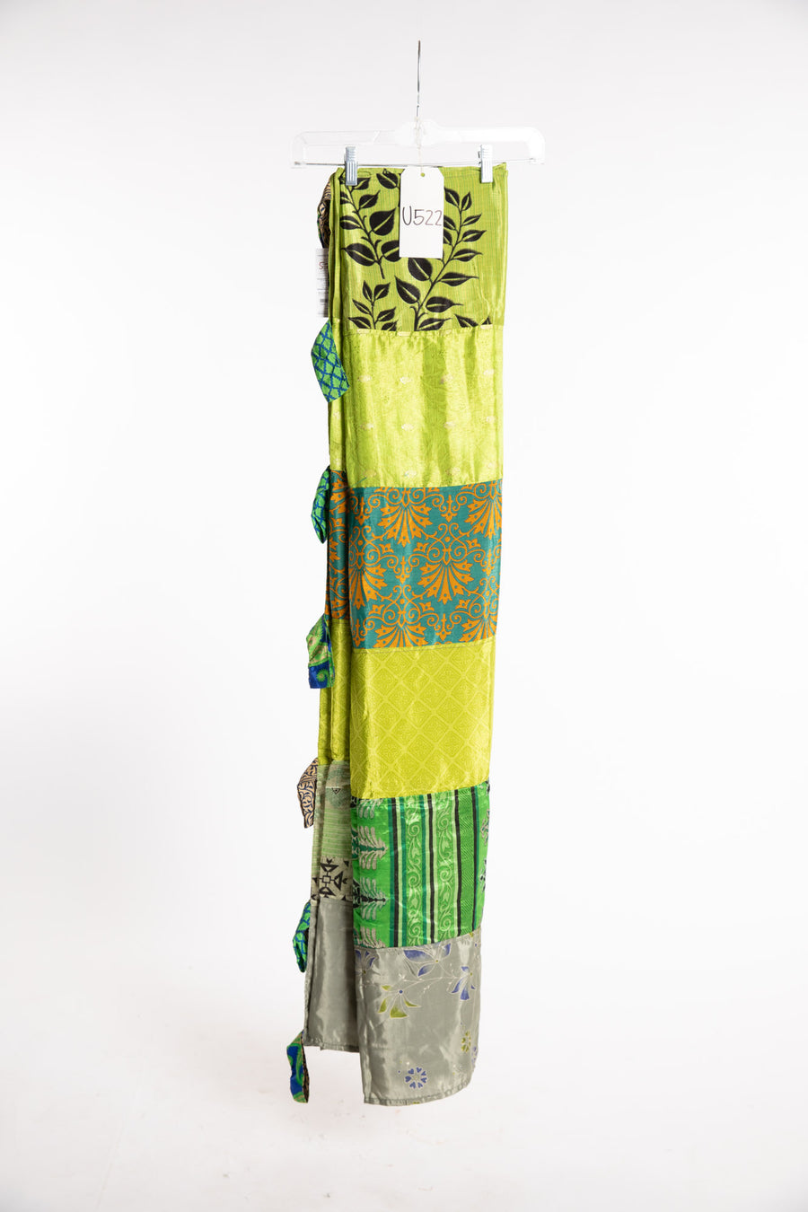 One of a Kind Recycled Silk Curtain