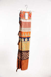 One of a Kind Recycled Silk Curtain