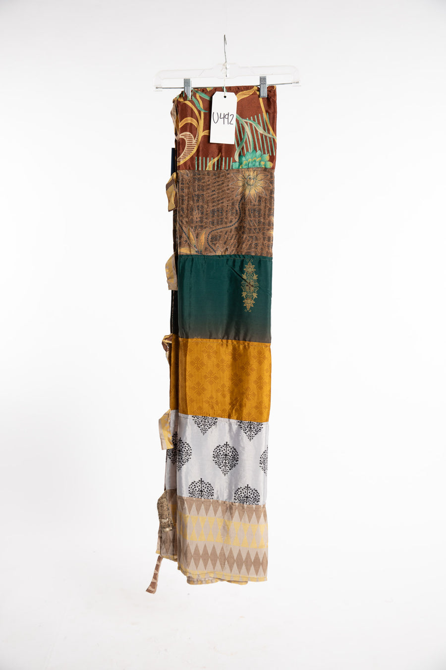 One of a Kind Recycled Silk Curtain