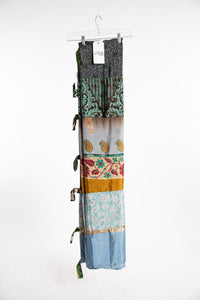 One of a Kind Recycled Silk Curtain
