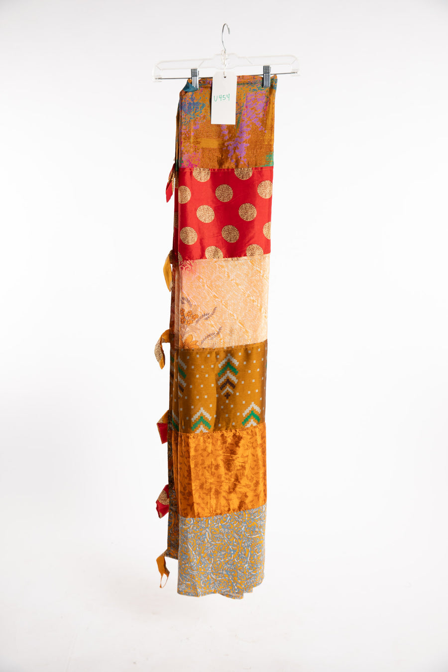 One of a Kind Recycled Silk Curtain